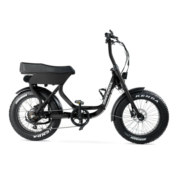 Grandeux Xcite - Zwart - fatbikeskopen.nl