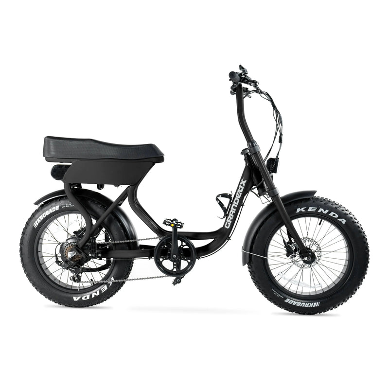 Grandeux Xcite - Zwart - fatbikeskopen.nl