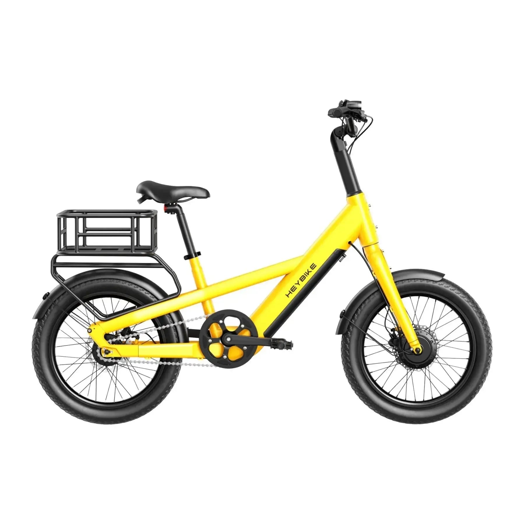 Heybike Compact City - Geel - fatbikeskopen.nl