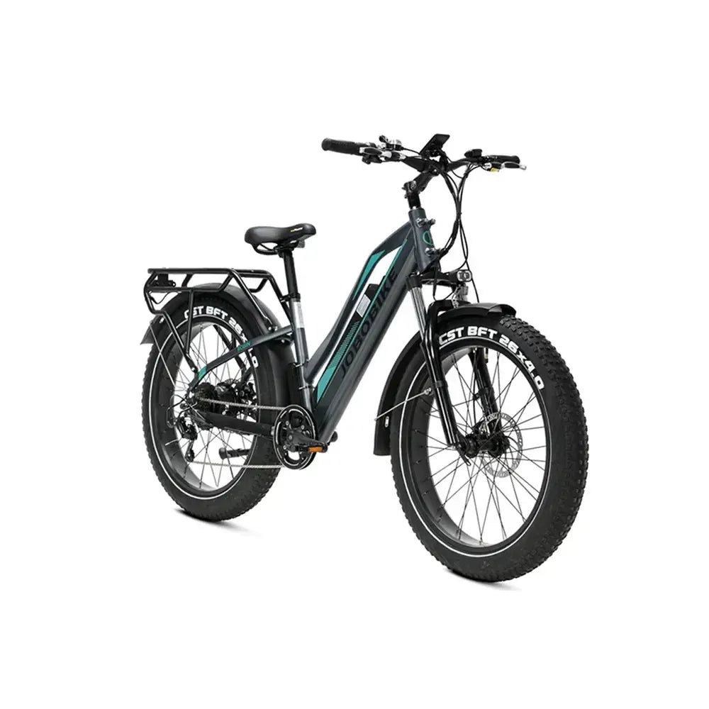 JOBOBIKE Robin ST - Grijs-Groen - fatbikeskopen.nl