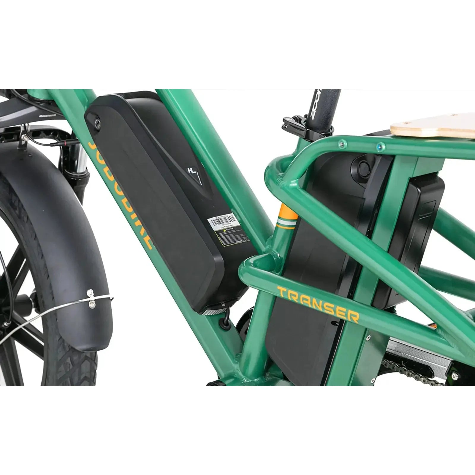 JOBOBIKE Transer - Longtail - Wit - fatbikeskopen.nl