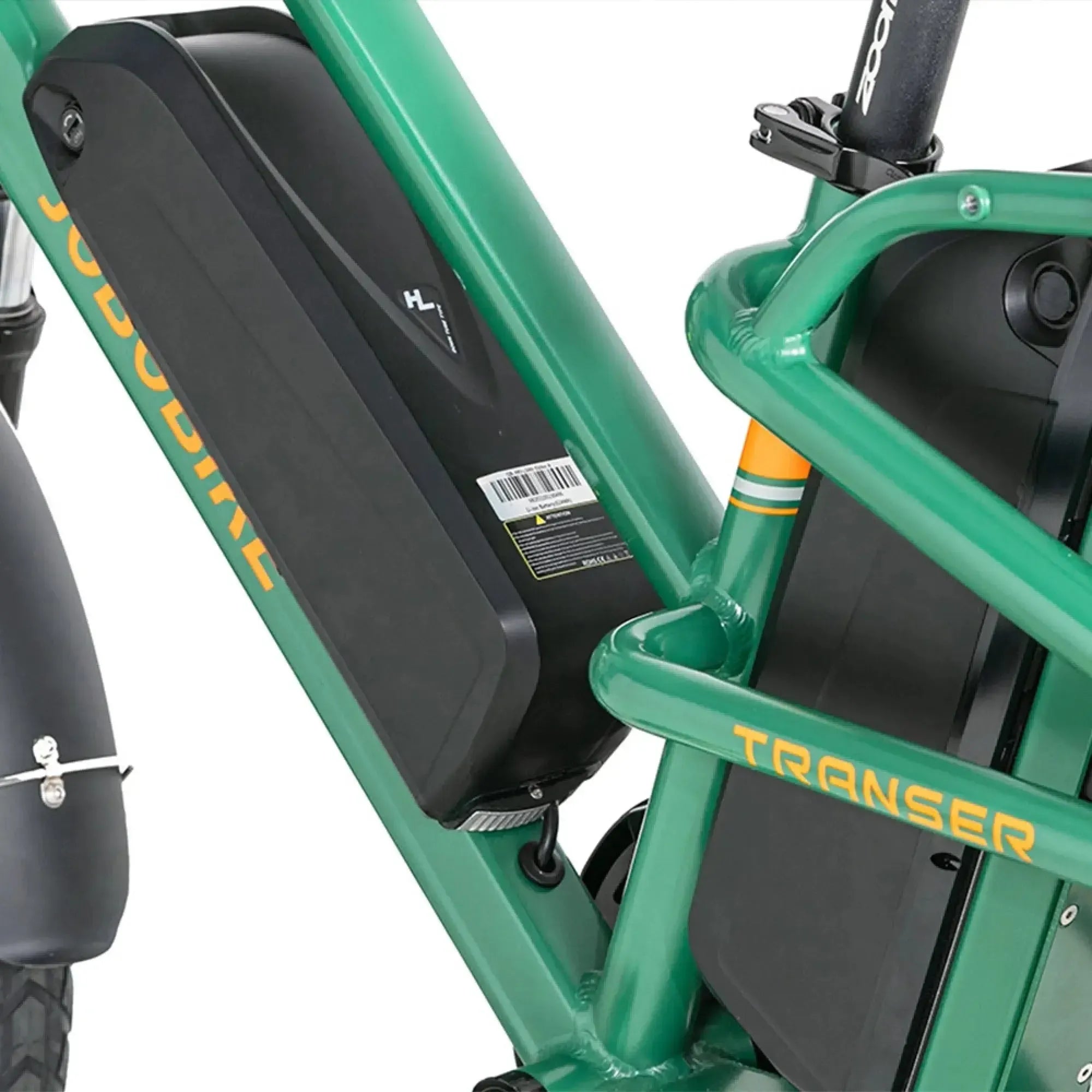 JOBOBIKE Transer - Longtail - Wit - fatbikeskopen.nl