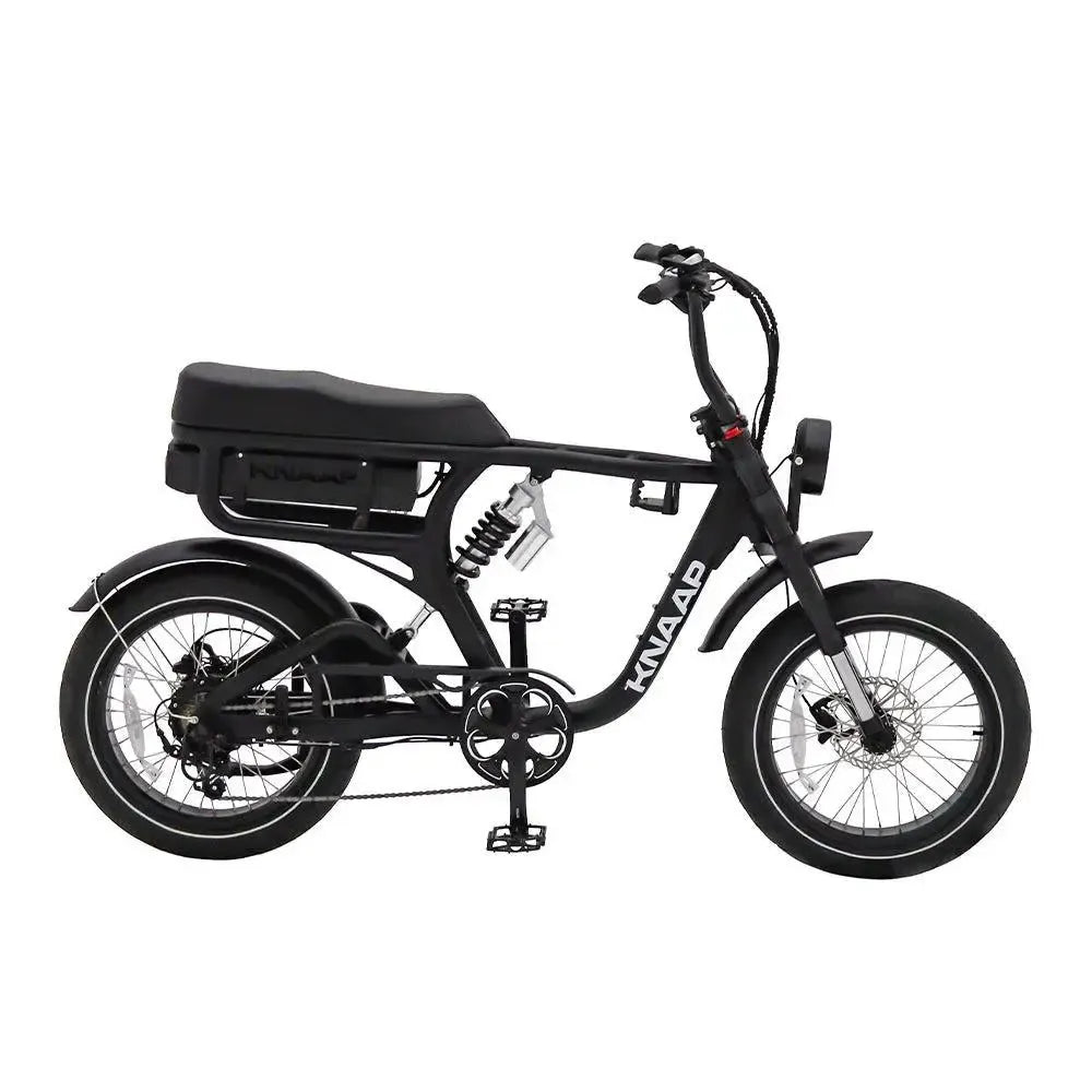 KNAAP RTD X - Zwart - fatbikeskopen.nl