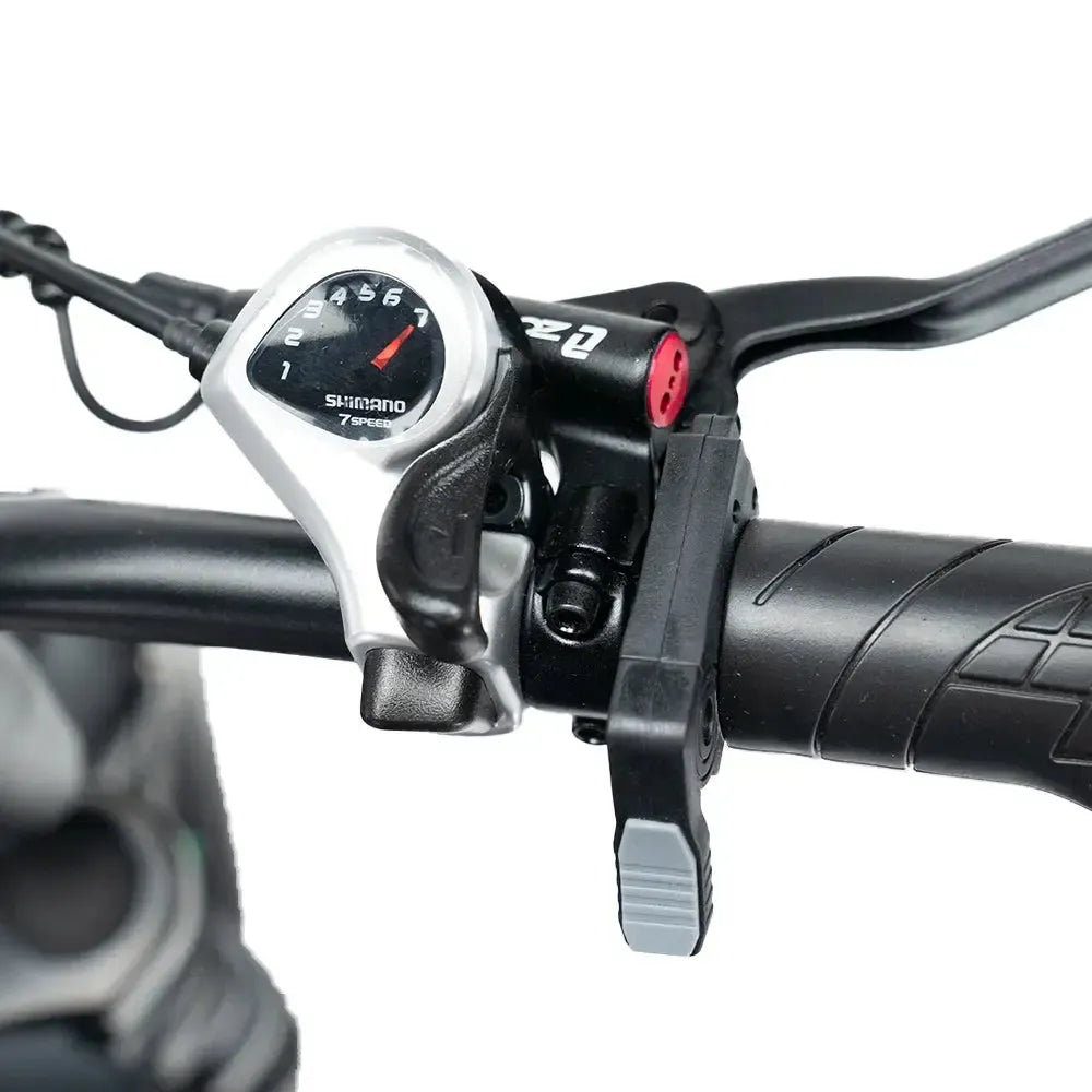 OUXI C80 MAX (Dubbele Accu) - Zwart - fatbikeskopen.nl