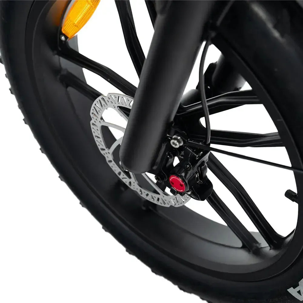 OUXI C80 MAX (Dubbele Accu) - Zwart - fatbikeskopen.nl