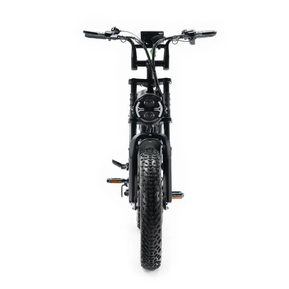 OUXI C80 MAX (Dubbele Accu) - Zwart - fatbikeskopen.nl