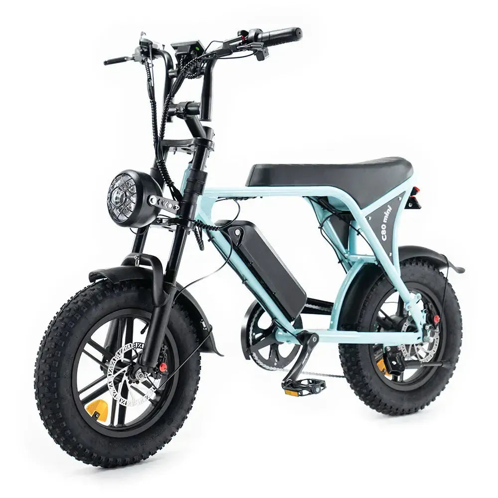 OUXI C80 Mini - Licht Blauw - fatbikeskopen.nl