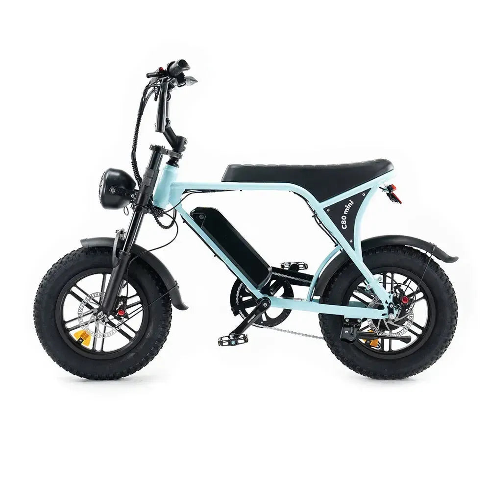 OUXI C80 Mini - Licht Blauw - fatbikeskopen.nl