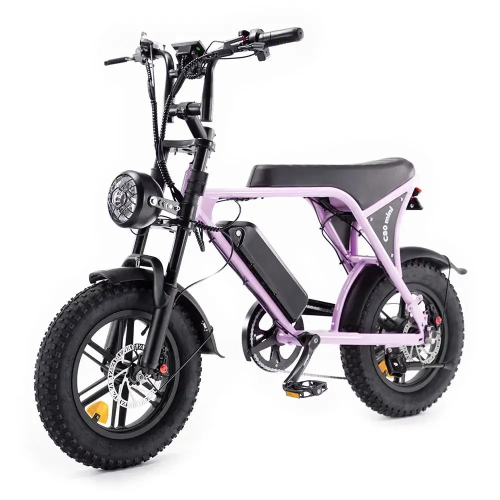 OUXI C80 Mini - Roze - fatbikeskopen.nl