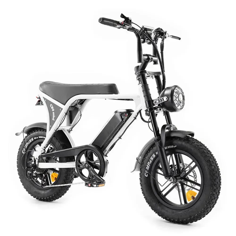 OUXI C80 Mini - Wit - fatbikeskopen.nl