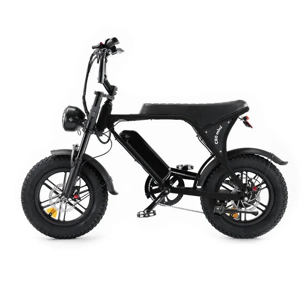 OUXI C80 Mini - Zwart - fatbikeskopen.nl