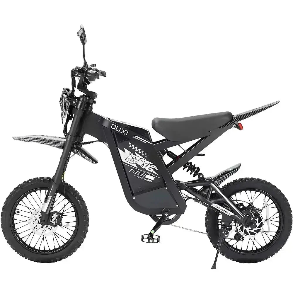 OUXI GT16 - Zwart - fatbikeskopen.nl