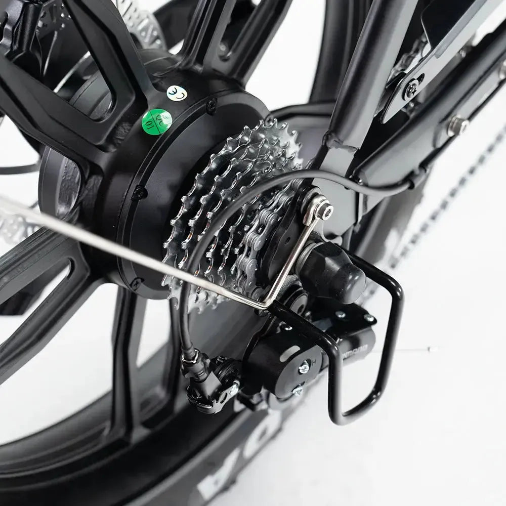 OUXI H9 - Zwart - fatbikeskopen.nl