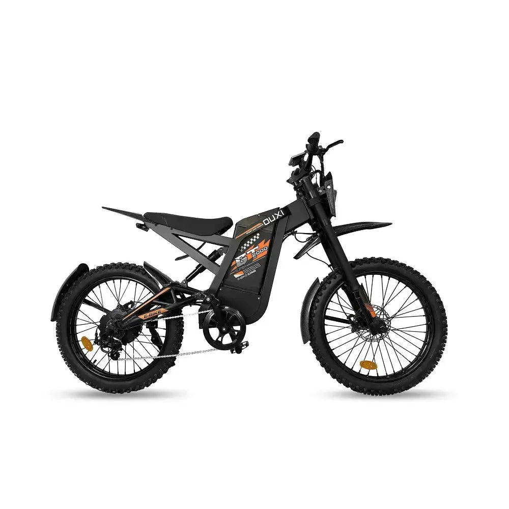 Ouxi GT-2000 - Off-road fatbike - Oranje - fatbikeskopen.nl