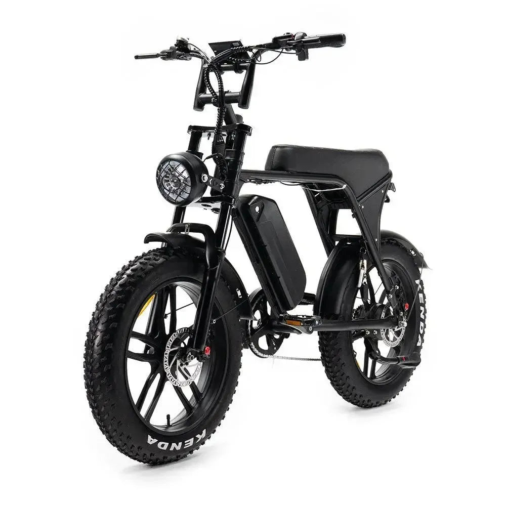 OUXI V8+ (Dubbele Accu) - Zwart - fatbikeskopen.nl