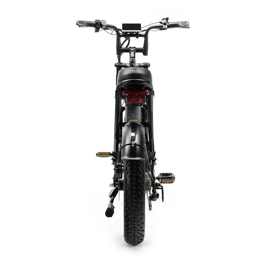 OUXI V8+ (Dubbele Accu) - Zwart - fatbikeskopen.nl