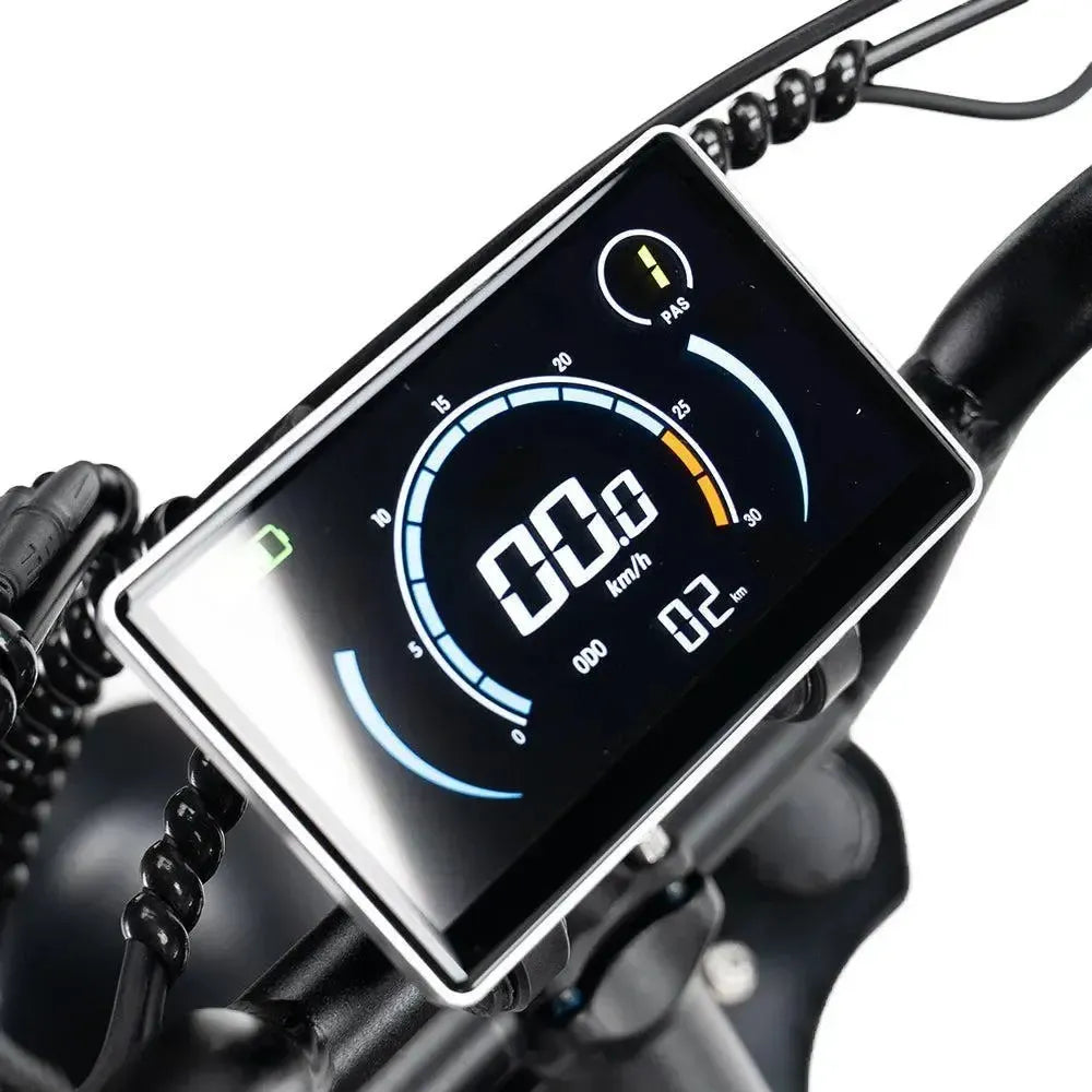 OUXI V8+ (Dubbele Accu) - Zwart - fatbikeskopen.nl