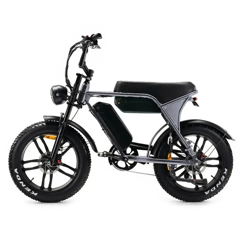 OUXI V8 Max (Dubbele Accu) - Grijs - fatbikeskopen.nl