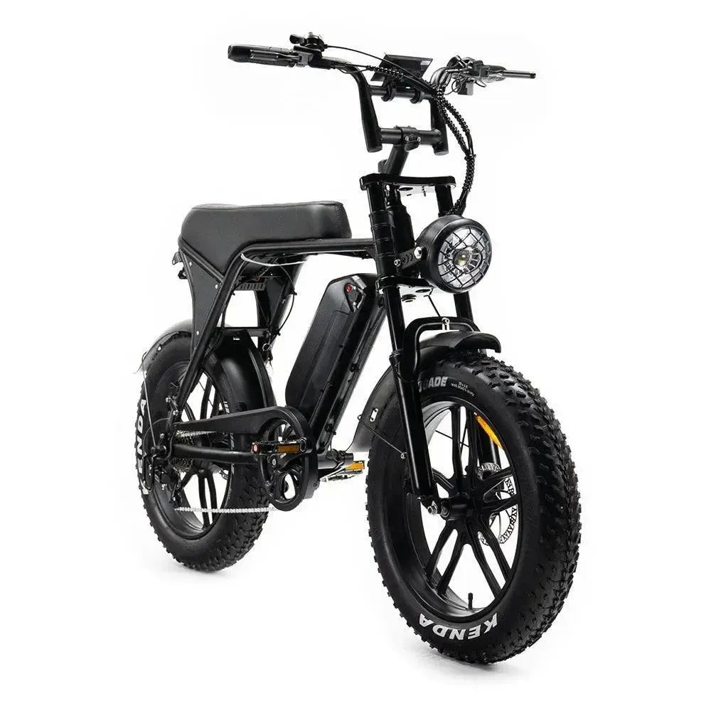 OUXI V8 Max (Dubbele Accu) - Zwart - fatbikeskopen.nl