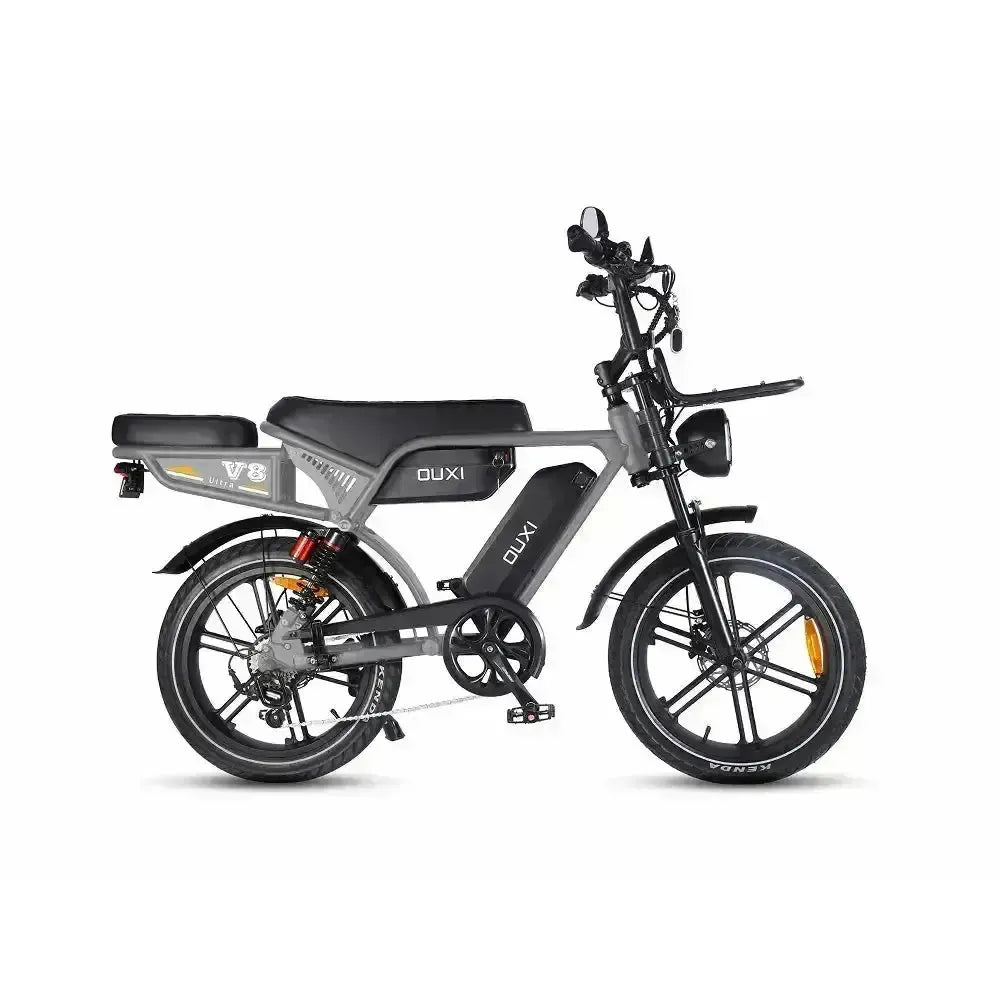 Ouxi V8 Ultra Max - Donkergrijs - fatbikeskopen.nl