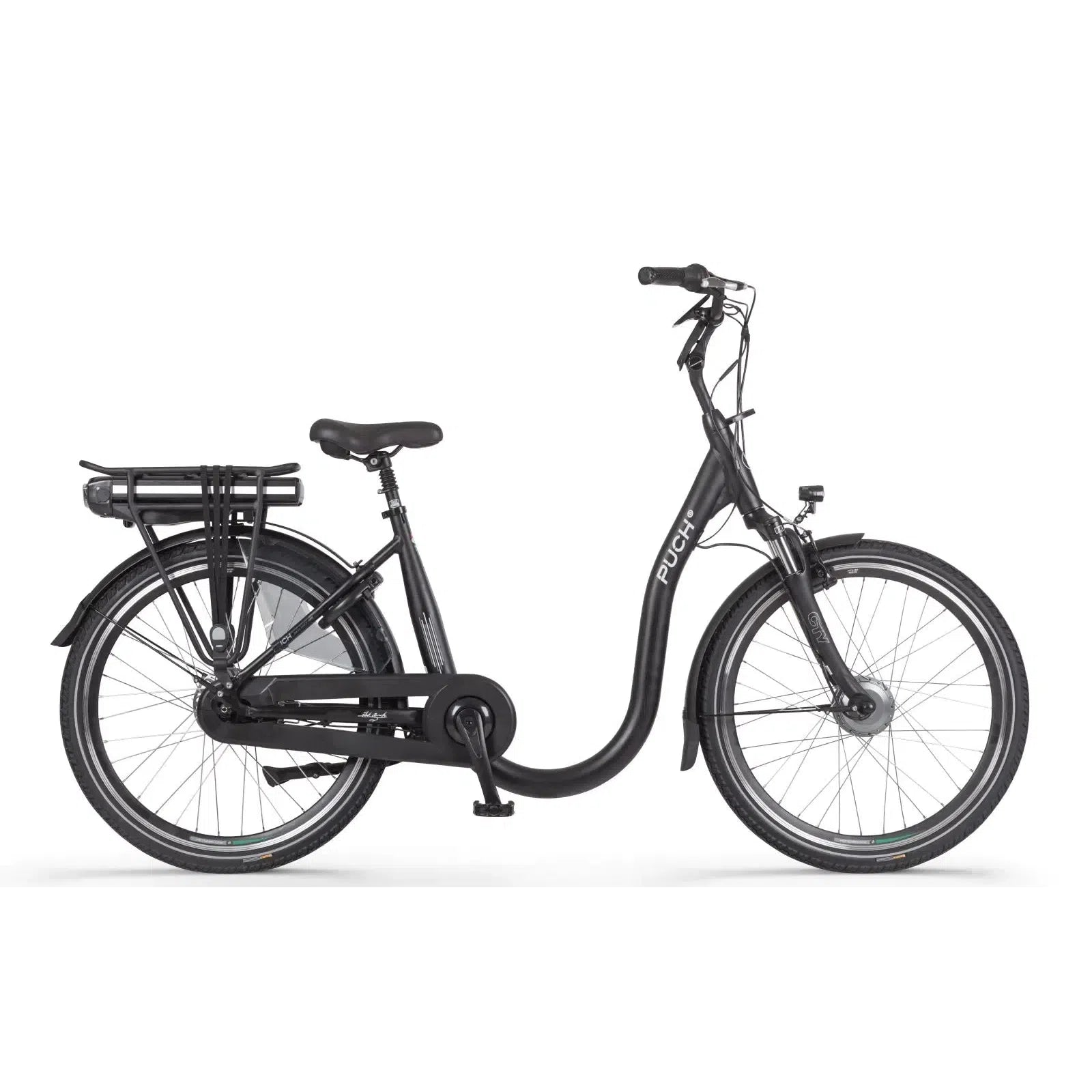 Puch E-Comfort N7 - Zwart - fatbikeskopen.nl