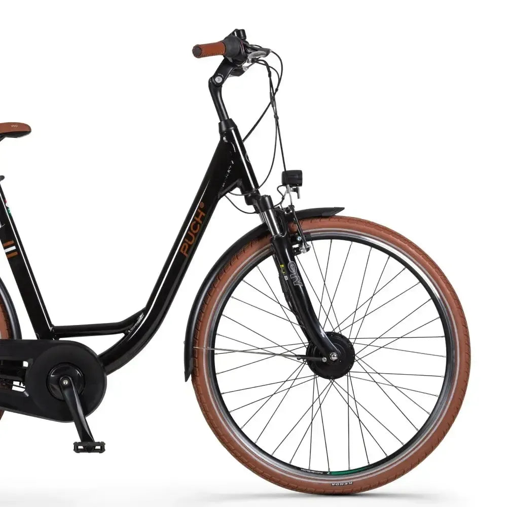 Puch E-Folk N7 - Zwart - fatbikeskopen.nl