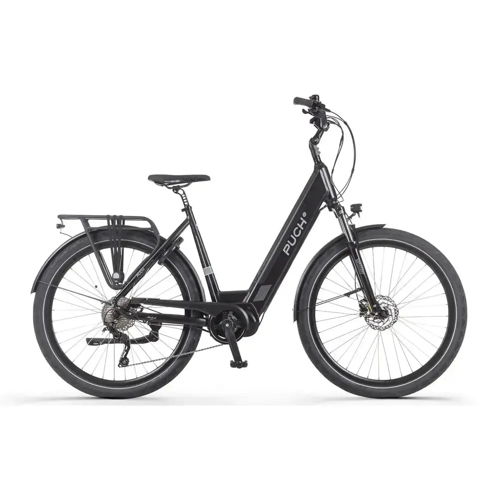 Puch E-Saphir SUV D10 - Zwart Glans - fatbikeskopen.nl