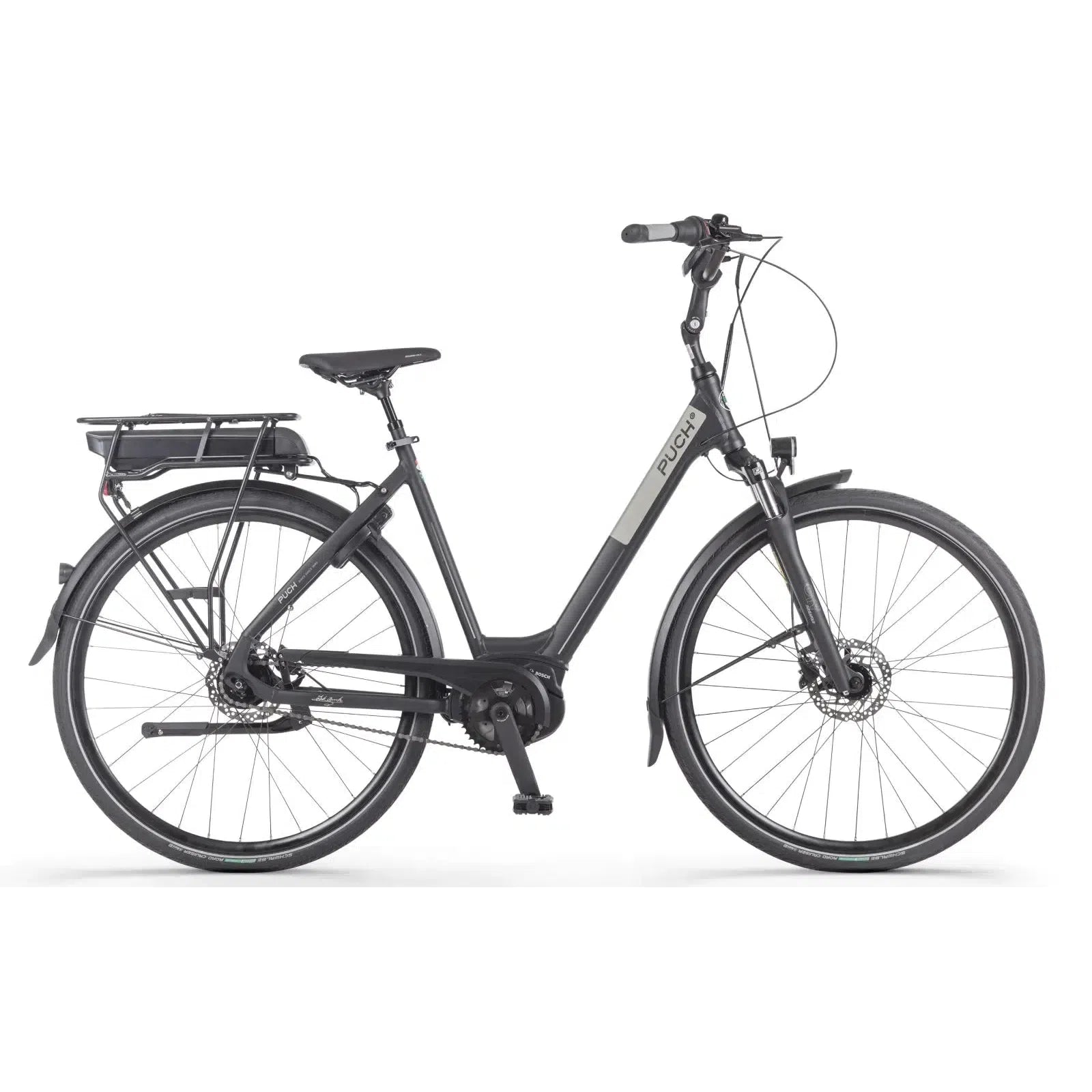 Puch E-Symphony Active 400 N7 - Zwart - fatbikeskopen.nl