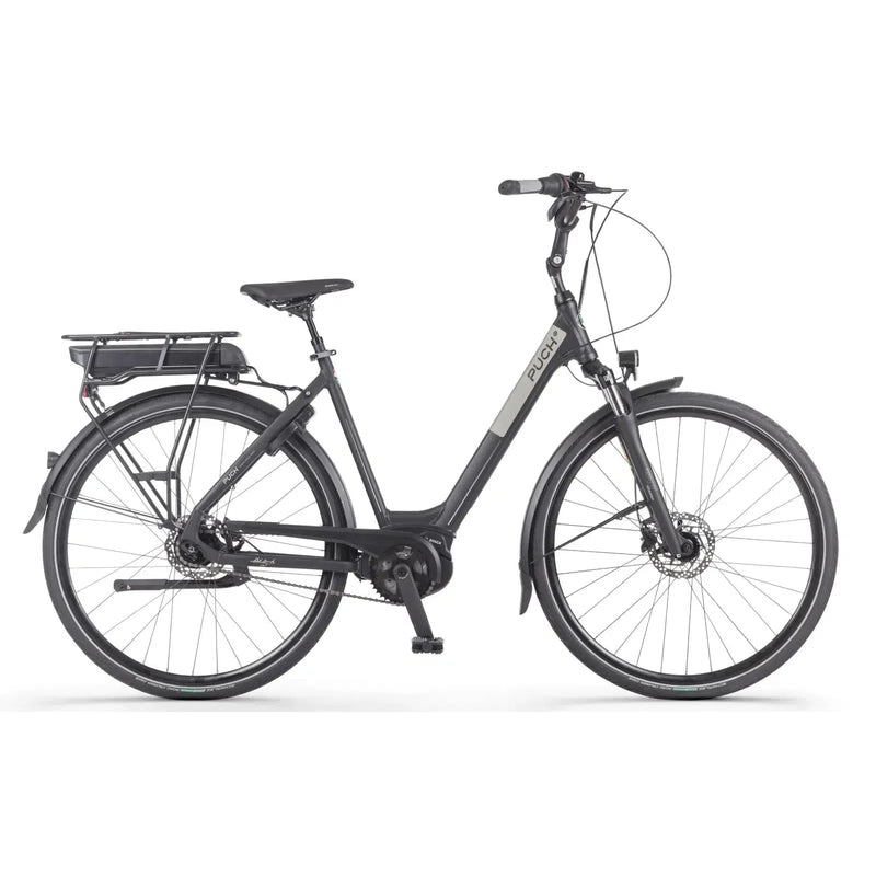 Puch E-Symphony Active 400 N7 - Zwart - fatbikeskopen.nl