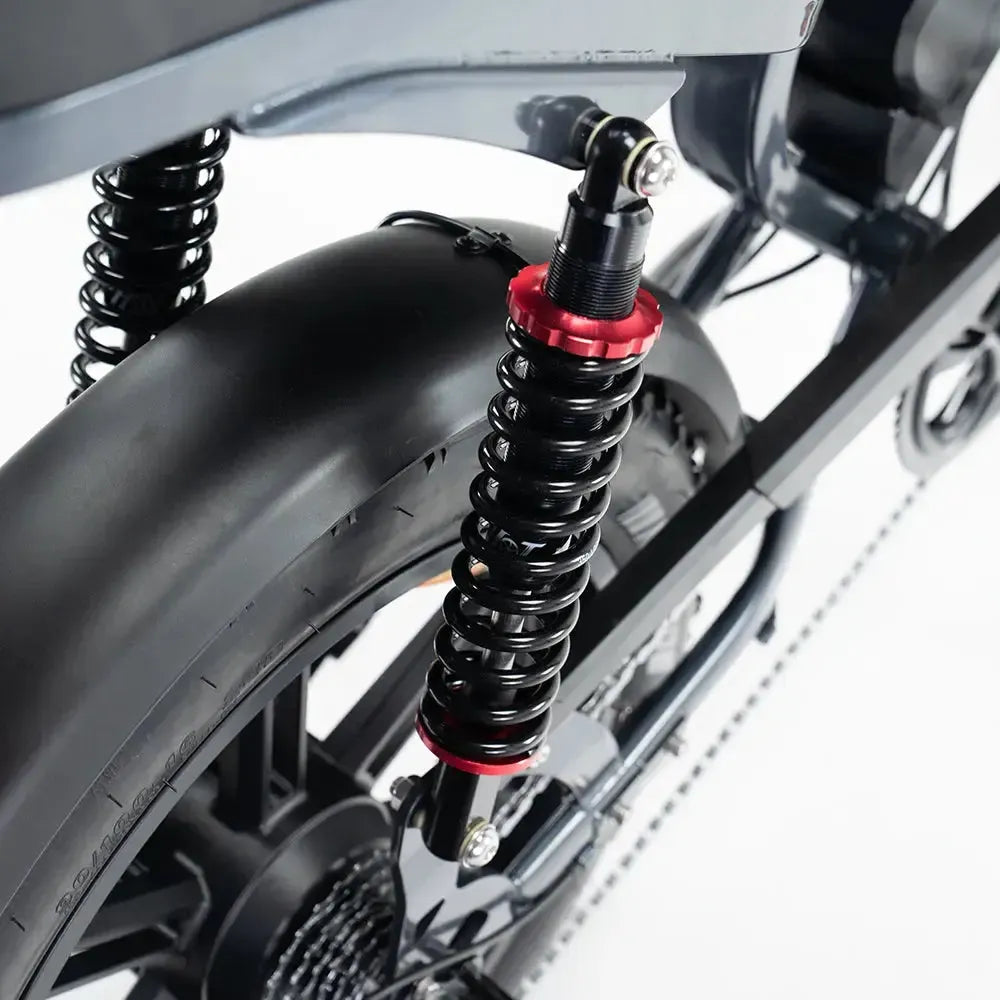 QM Wheels S20 Pro - Grijs - fatbikeskopen.nl