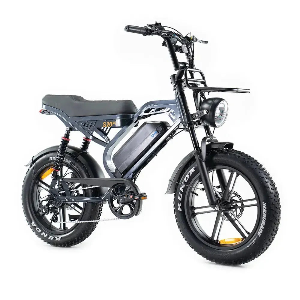 QM Wheels S20 Pro - Grijs - fatbikeskopen.nl