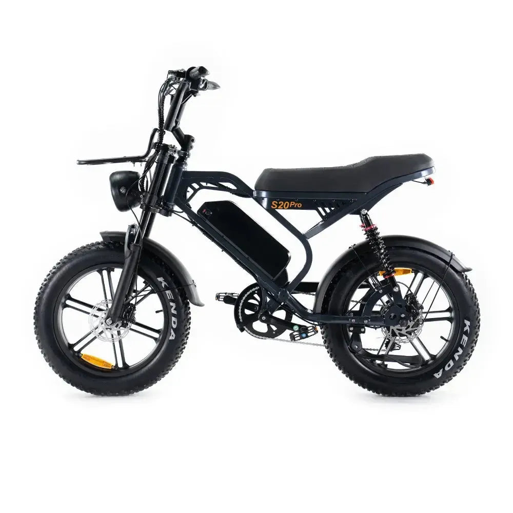 QM Wheels S20 Pro - Grijs - fatbikeskopen.nl