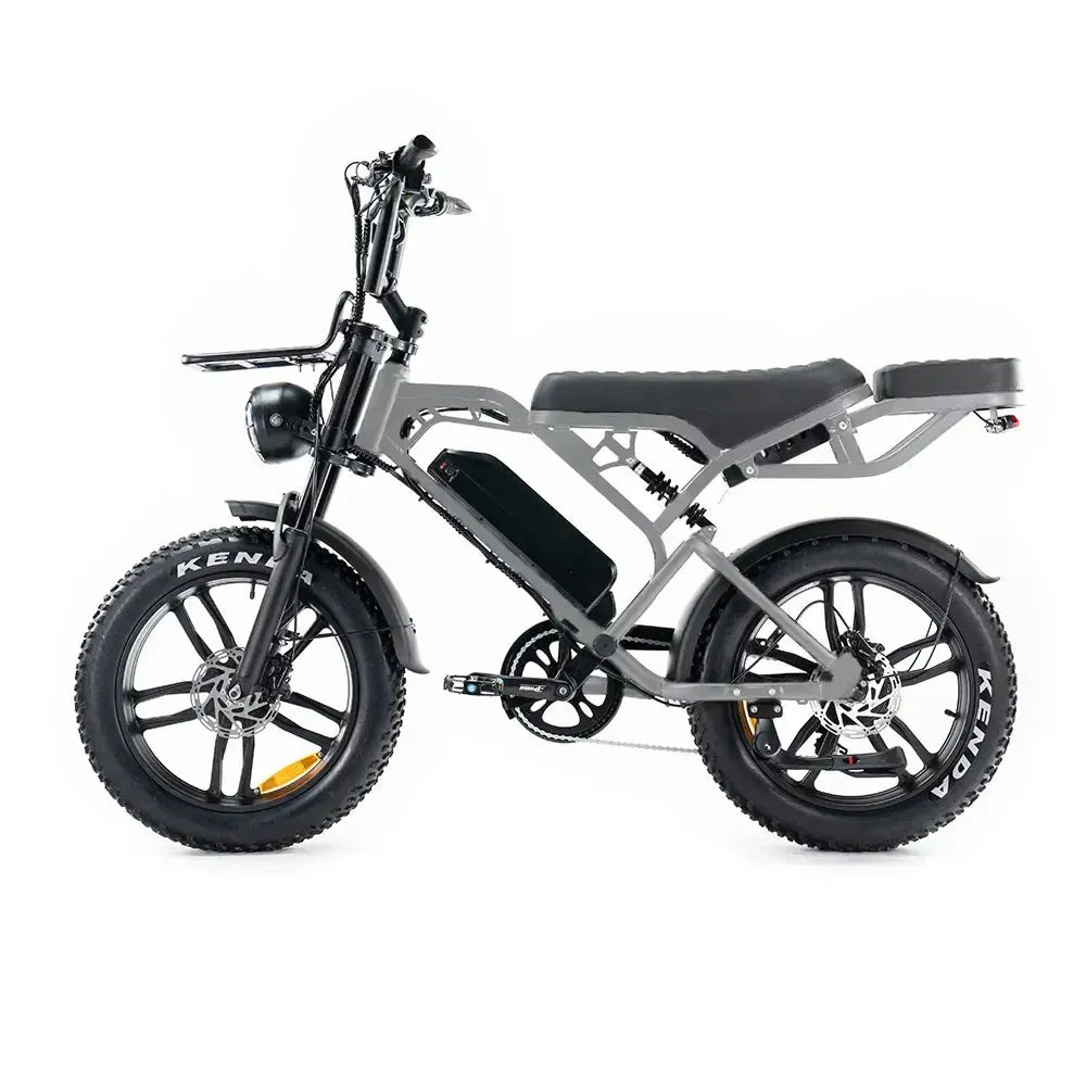 QM Wheels V20 Pro - Grijs - fatbikeskopen.nl