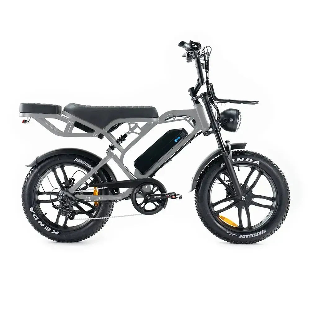 QM Wheels V20 Pro - Grijs - fatbikeskopen.nl