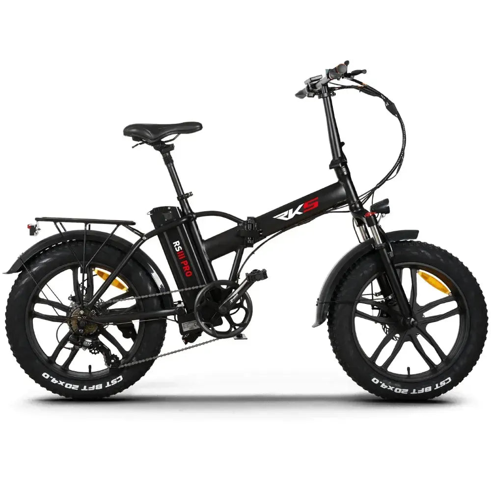 RKS Rs III Pro - Zwart - fatbikeskopen.nl