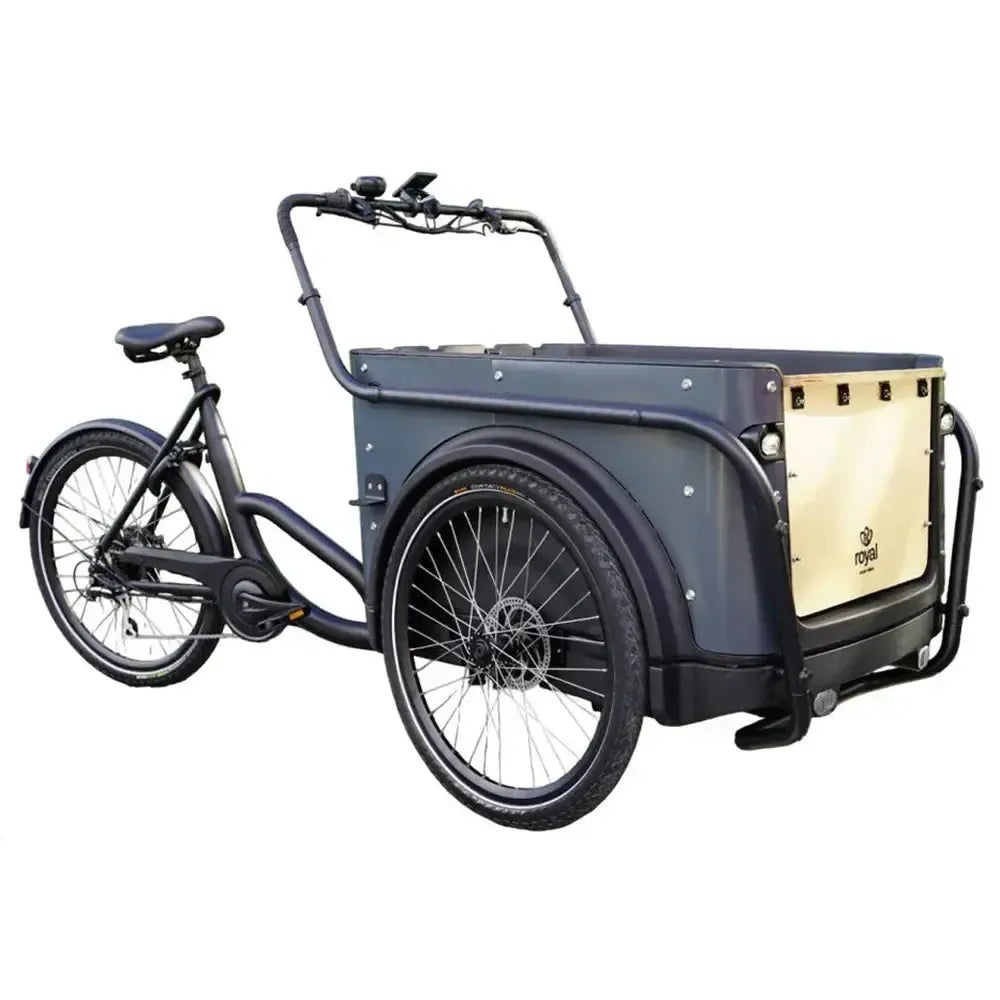 Royal Cargo Bike 3W Eco - Antraciet - fatbikeskopen.nl