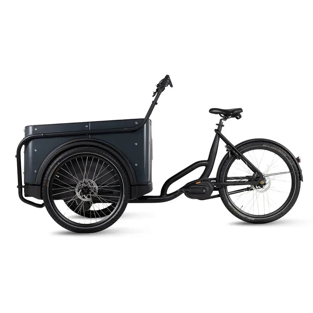 Royal Cargo Bike 3W Premium - Antraciet - fatbikeskopen.nl