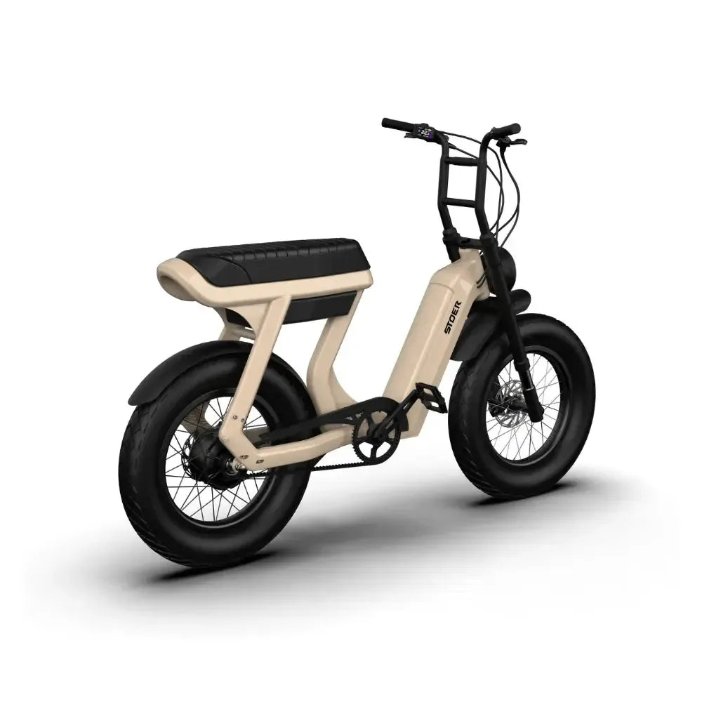 STOER Bikes CityX - Taupe - fatbikeskopen.nl