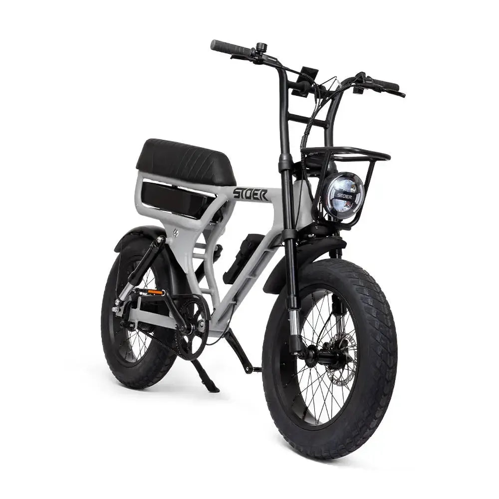 STOER Bikes S1+ - Grijs - fatbikeskopen.nl