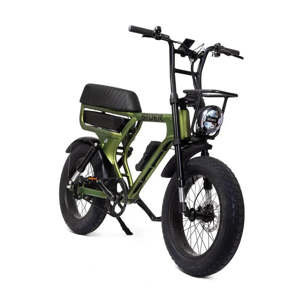 STOER Bikes S1+ - Groen - fatbikeskopen.nl