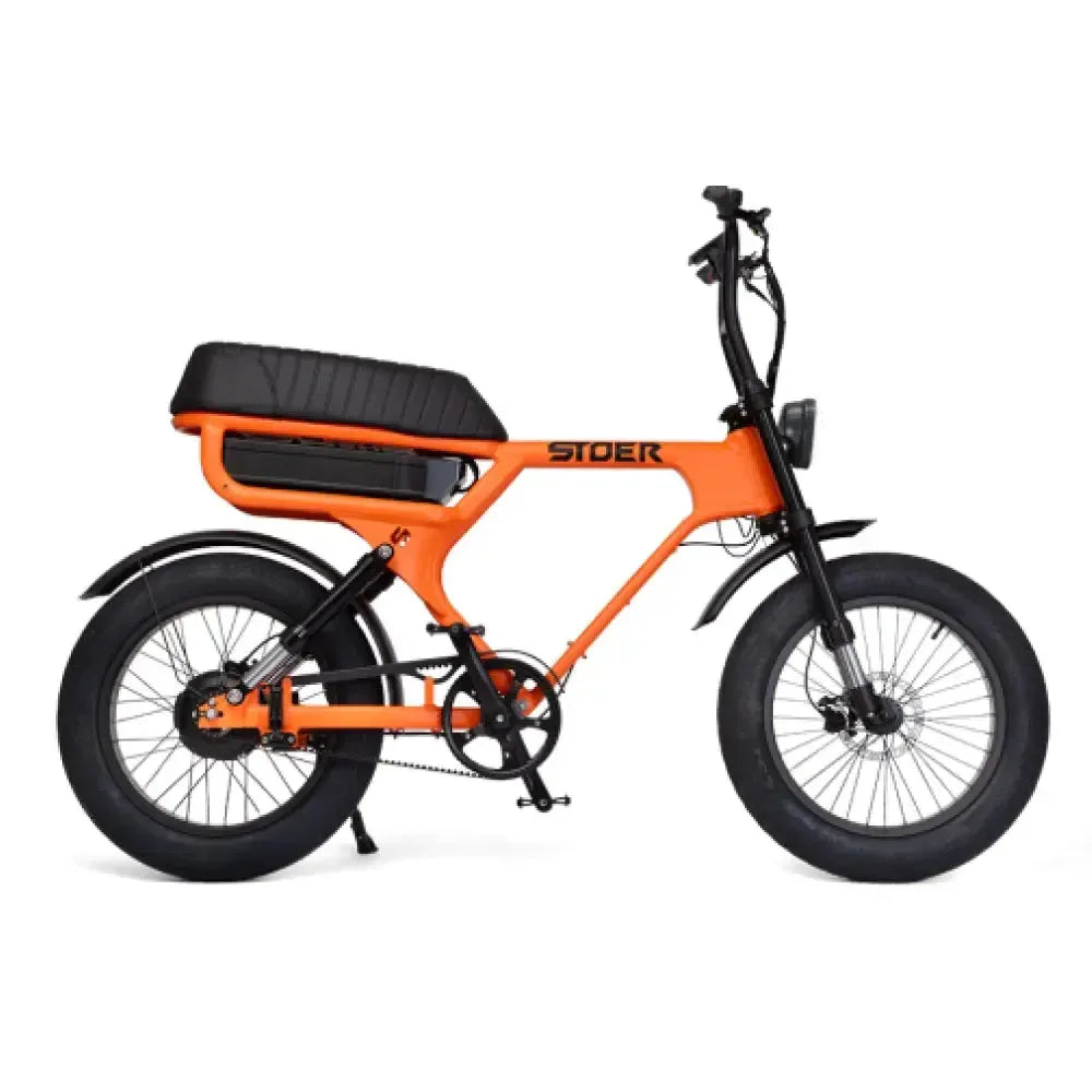 STOER Bikes S1+ - Oranje - fatbikeskopen.nl