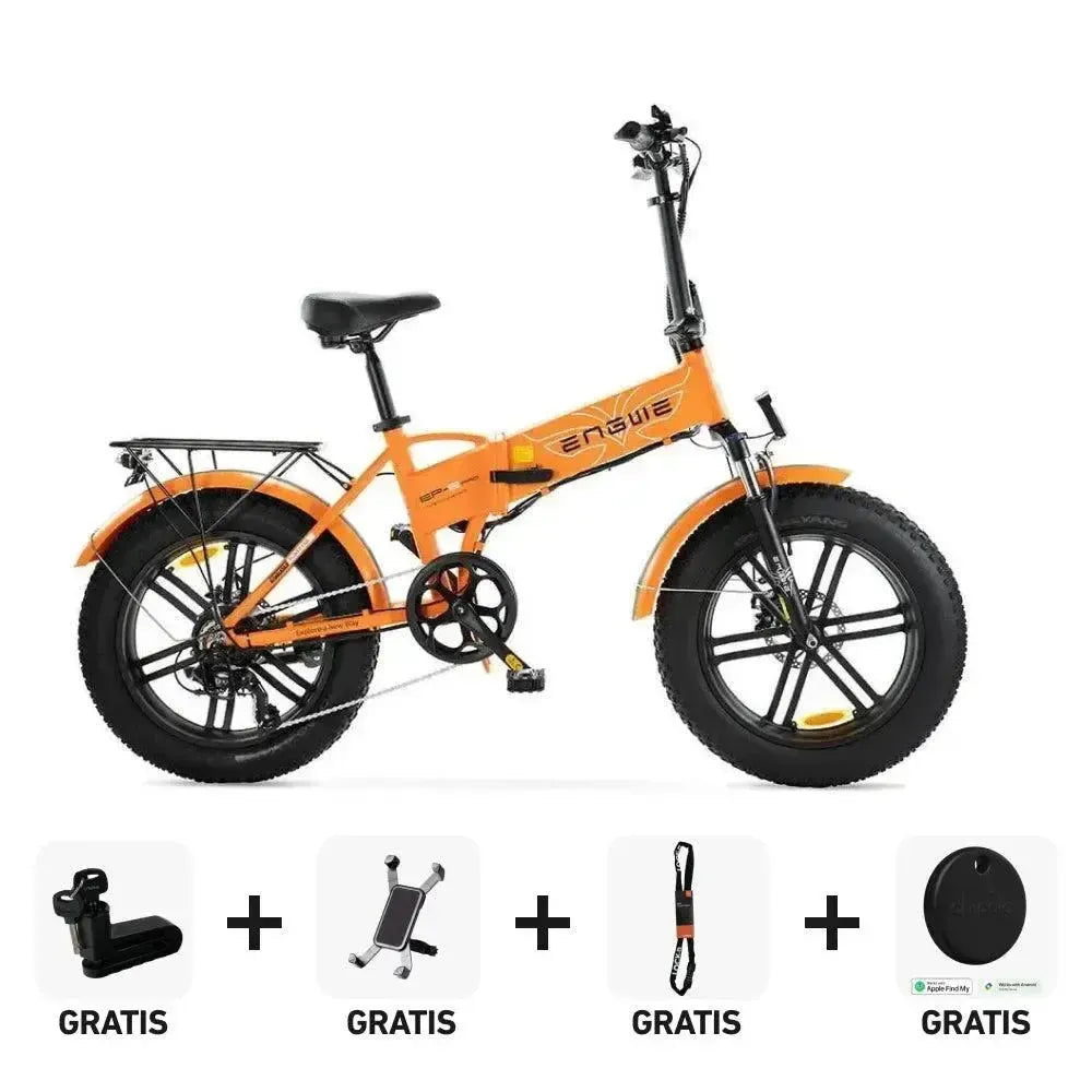 SUPER Deal | ENGWE EP 2 Boost - Oranje - fatbikeskopen.nl