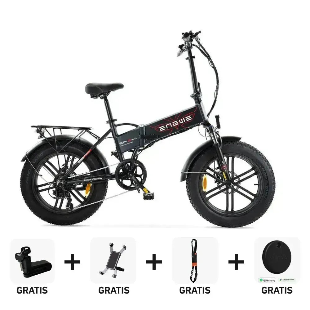 SUPER Deal | ENGWE EP 2 Boost - Zwart - fatbikeskopen.nl