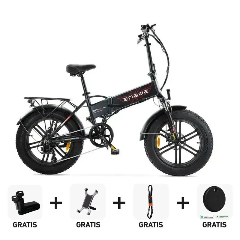 SUPER Deal | ENGWE EP 2 Boost - Zwart - fatbikeskopen.nl