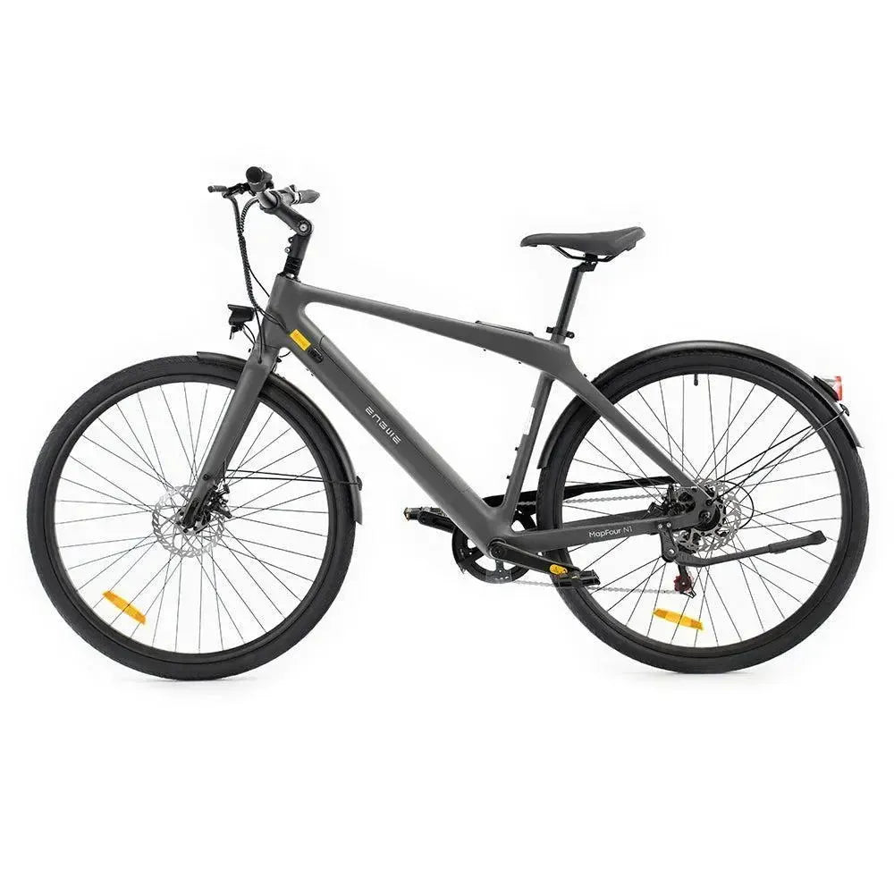 SUPER Deal | ENGWE Mapfour N1 Air - Grijs - fatbikeskopen.nl