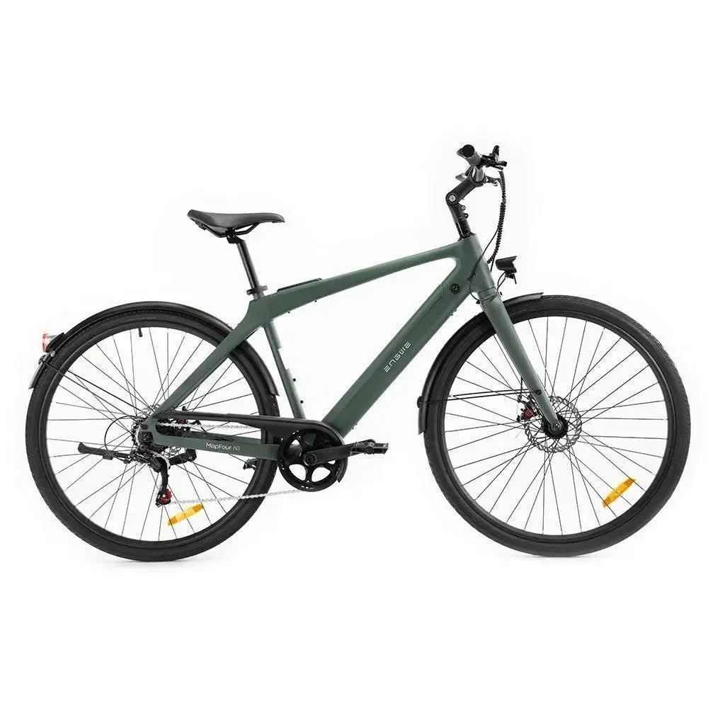 SUPER Deal | ENGWE Mapfour N1 Air - Groen - fatbikeskopen.nl
