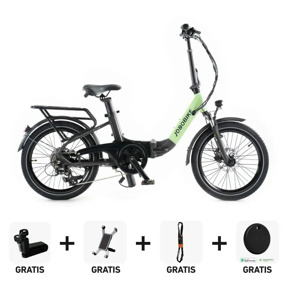 SUPER Deal | JOBOBIKE Ace - Groen - fatbikeskopen.nl