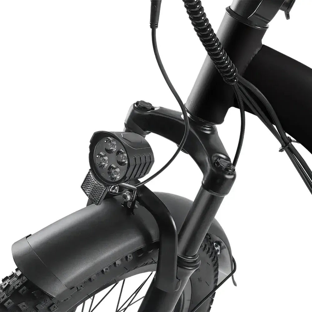 SUPER Deal | Windgoo E20 - Zwart - fatbikeskopen.nl