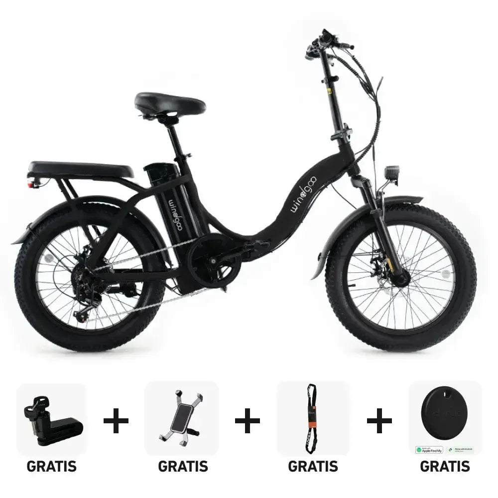 SUPER Deal | Windgoo E20 - Zwart - fatbikeskopen.nl