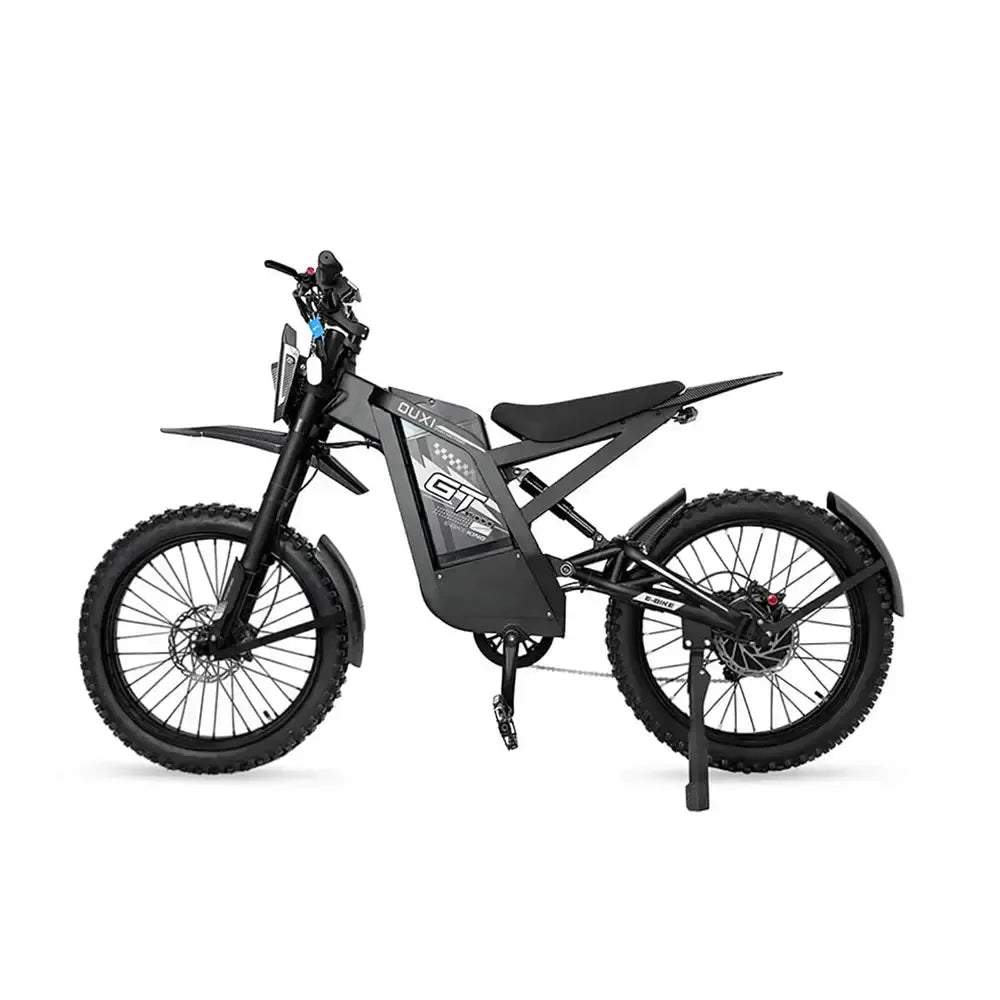 TEST - Ouxi GT-2000 - Off-road fatbike - Zwart - fatbikeskopen.nl